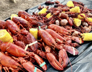 private chef crawfish boil Austin